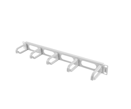 Akcesorium do szafy RACK Lanberg Organizer kabli Typ B 19" 1U (szary)